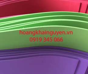 Mút xốp màu tím
