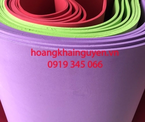 Mút xốp màu hồng sen