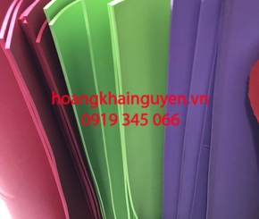Mút xốp màu cam