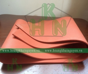 Silicone xốp đỏ dày 10mm